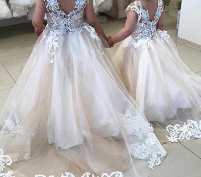 مدل لباس عروس بچه گانه